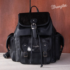Wrangler Hair-on Cowhide Backpack