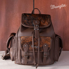 Wrangler Hair-on Cowhide Backpack