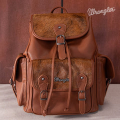 Wrangler Hair-on Cowhide Backpack