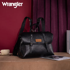 Wrangler Vintage Tote Convertible Backpack/Crossbody Bag