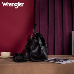 Wrangler Vintage Tote Convertible Backpack/Crossbody Bag