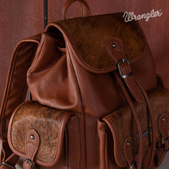Wrangler Hair-on Cowhide Backpack