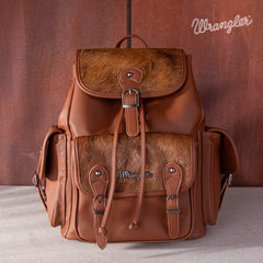 Wrangler Hair-on Cowhide Backpack