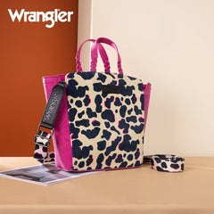 Wrangler Cow Print Concealed Carry Tote Bag