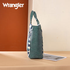 Wrangler Cow Print Concealed Carry Tote Bag