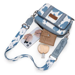 Wrangler Cow Print Crossbody Bag