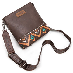 Wrangler Aztec Print Crossbody Bag