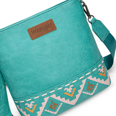 Wrangler Aztec Print Crossbody Bag