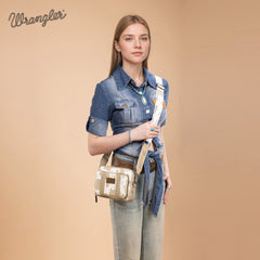Wrangler Cow Print Crossbody Bag