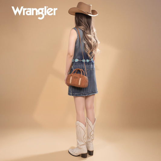 Wrangler Whipstitch Mini Crossbody Bag