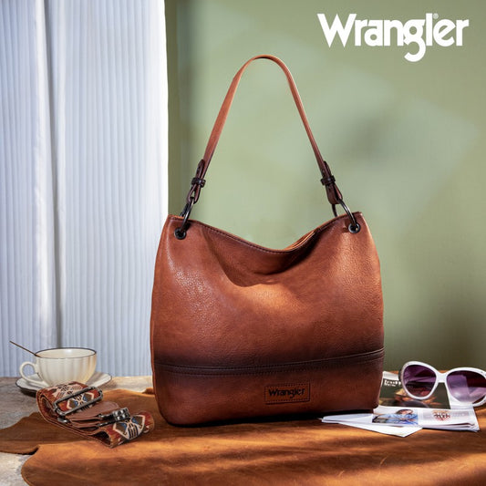Wrangler Vegan Leather Hobo Bag