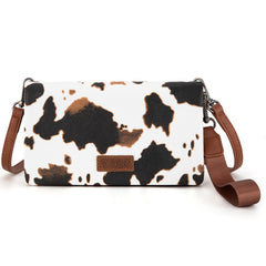 Wrangler Leather Printed Wristlet