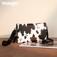 Wrangler Leather Printed Wristlet