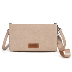 Wrangler Leather Printed Wristlet