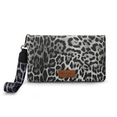 Wrangler Leather Printed Wristlet