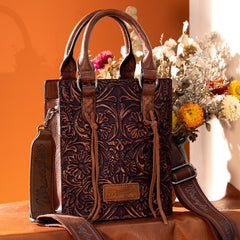Wrangler Embossed Top Handle Crossbody