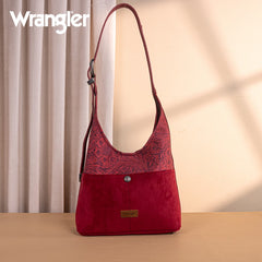 Wrangler Vintage Floral Printed Hobo Bag