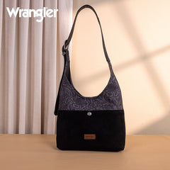 Wrangler Vintage Floral Printed Hobo Bag