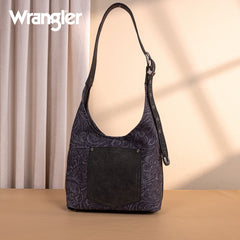 Wrangler Vintage Floral Printed Hobo Bag