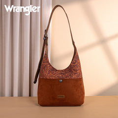 Wrangler Vintage Floral Printed Hobo Bag