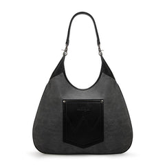 Wrangler Vintage Vegan Leather Hobo Bag