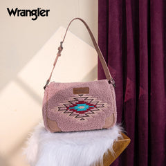 Wrangler Sherpa Aztec Sherpa Hobo Bag