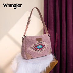 Wrangler Sherpa Aztec Sherpa Hobo Bag