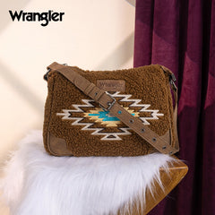 Wrangler Sherpa Aztec Sherpa Hobo Bag