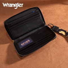 Wrangler Sunflower Print Tote Bag