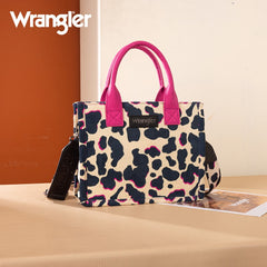 Wrangler All-over Leopard Print Tote Bag