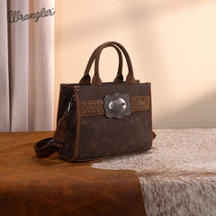 Wrangler Southwestern Feature Buckle Tote Bag
