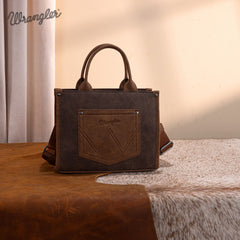 Wrangler Southwestern Feature Buckle Tote Bag