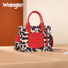Wrangler All-over Leopard Print Tote Bag