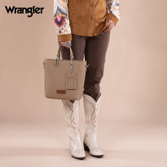 Wrangler Top Handle Tote Bag Detachable Key Ring Card Holder