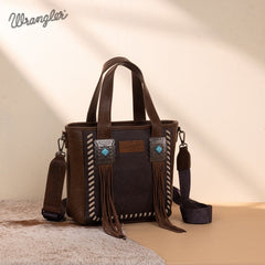 Wrangler Tooled Fringe Concealed Carry Purse