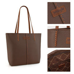 Wrangler Braided Tote Bag