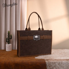 Wrangler Buckle Concealed Carry Large Tote
