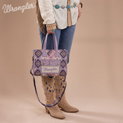 Wrangler Aztec Concealed Carry Canvas Tote