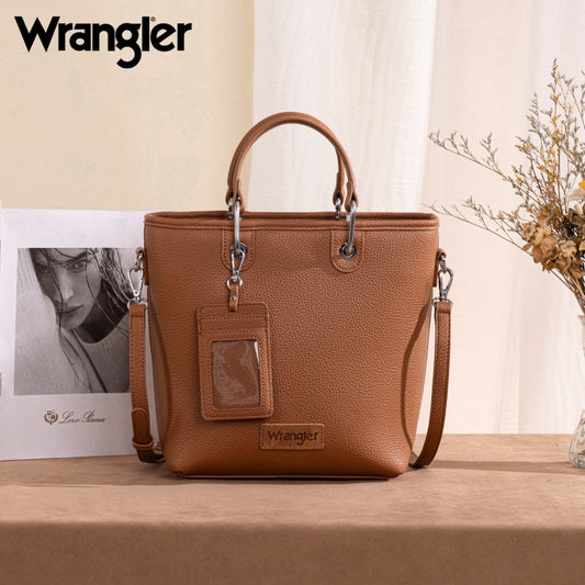 Wrangler Top Handle Tote Bag Detachable Key Ring Card Holder