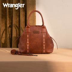 Wrangler Carry-All Aztec Expandable Crossbody Tote