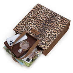 Wrangler Western All-over Leopard Print Tote Bag