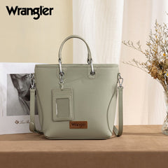 Wrangler Top Handle Tote Bag Detachable Key Ring Card Holder