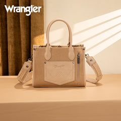 Wrangler Woven Denim Concealed Carry Tote Set