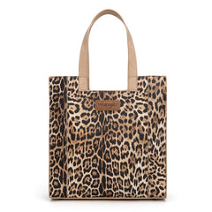 Wrangler Western All-over Leopard Print Tote Bag
