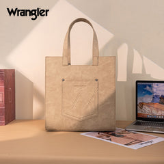 Wrangler Western All-over Leopard Print Tote Bag