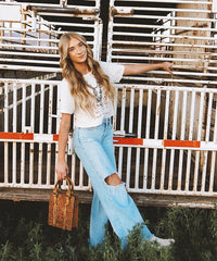 Wrangler Embossed Top Handle Crossbody