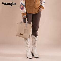 Wrangler Top Handle Tote Bag Detachable Key Ring Card Holder