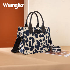 Wrangler All-over Leopard Print Tote Bag