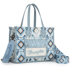 Wrangler Aztec Concealed Carry Canvas Tote