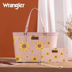 Wrangler Sunflower Print Tote Bag